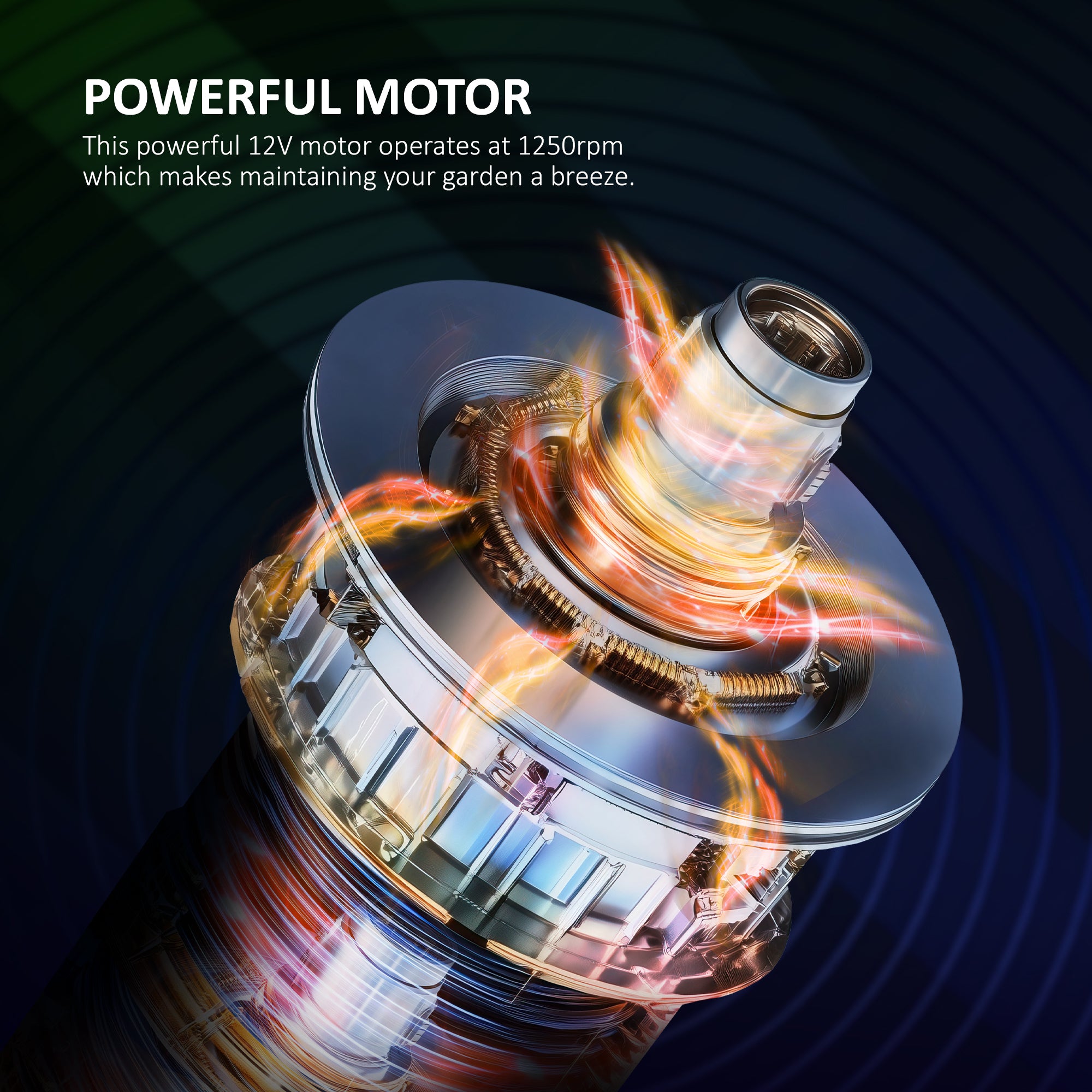 NETTA 2in1 Grass Shear & Hedge Trimmer with 12V Rechargeable 1500mAh Lithium-Ion Battery