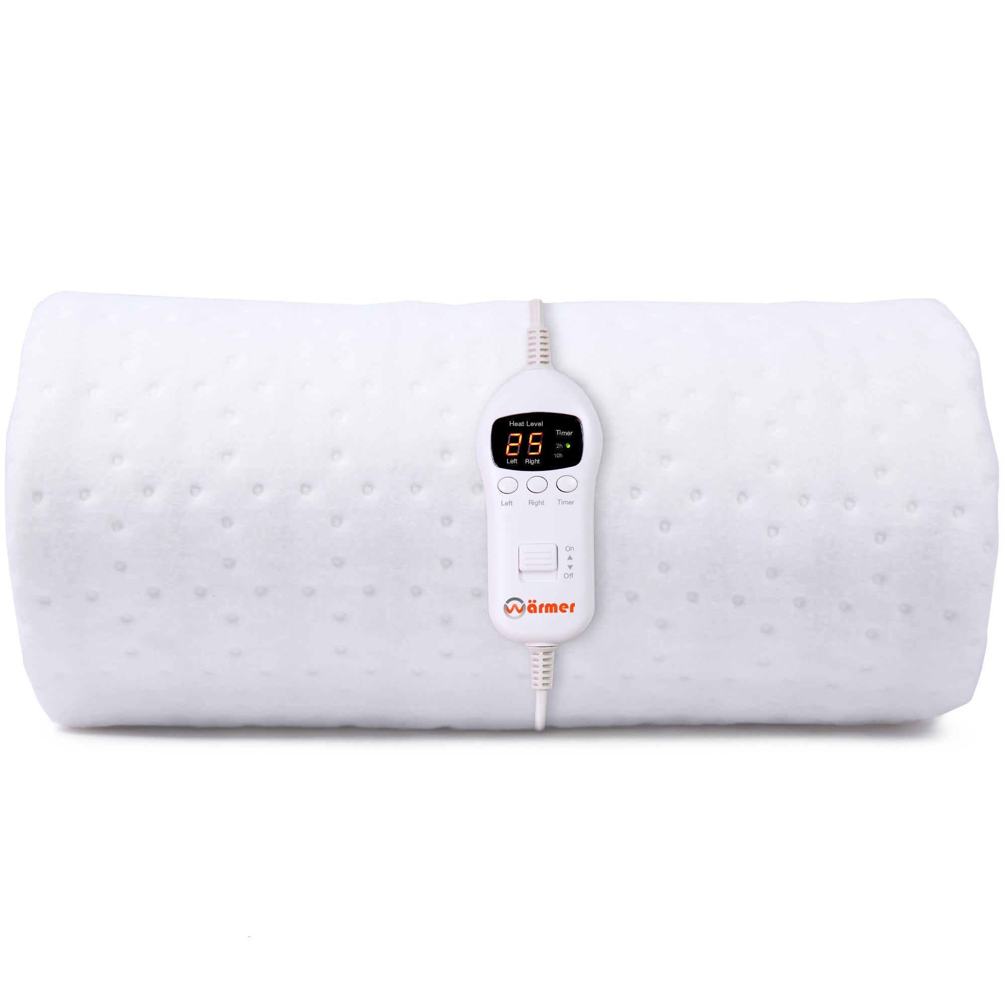 Wärmer 'Cover Max' Electric Blanket - Maximum Coverage, Left & Right Dual Heating Zones, 9 Heat Settings & Timer