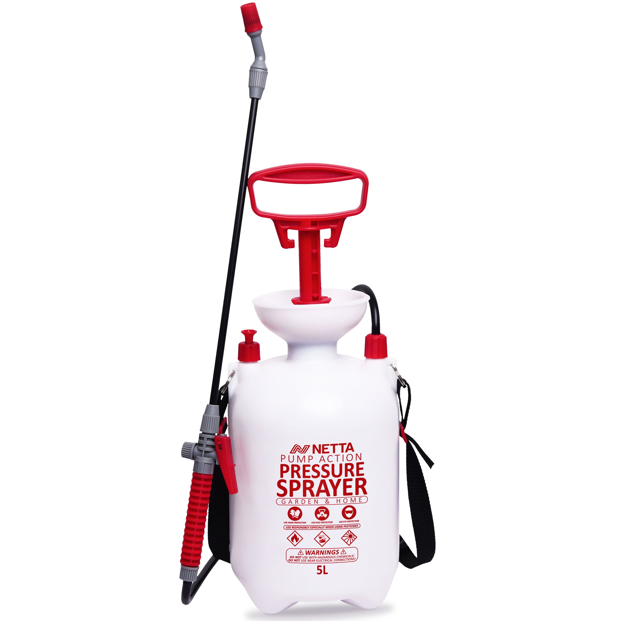 garden sprayer with extension lance NETTA Pressure Sprayer with Adjustable Lance Nozzle