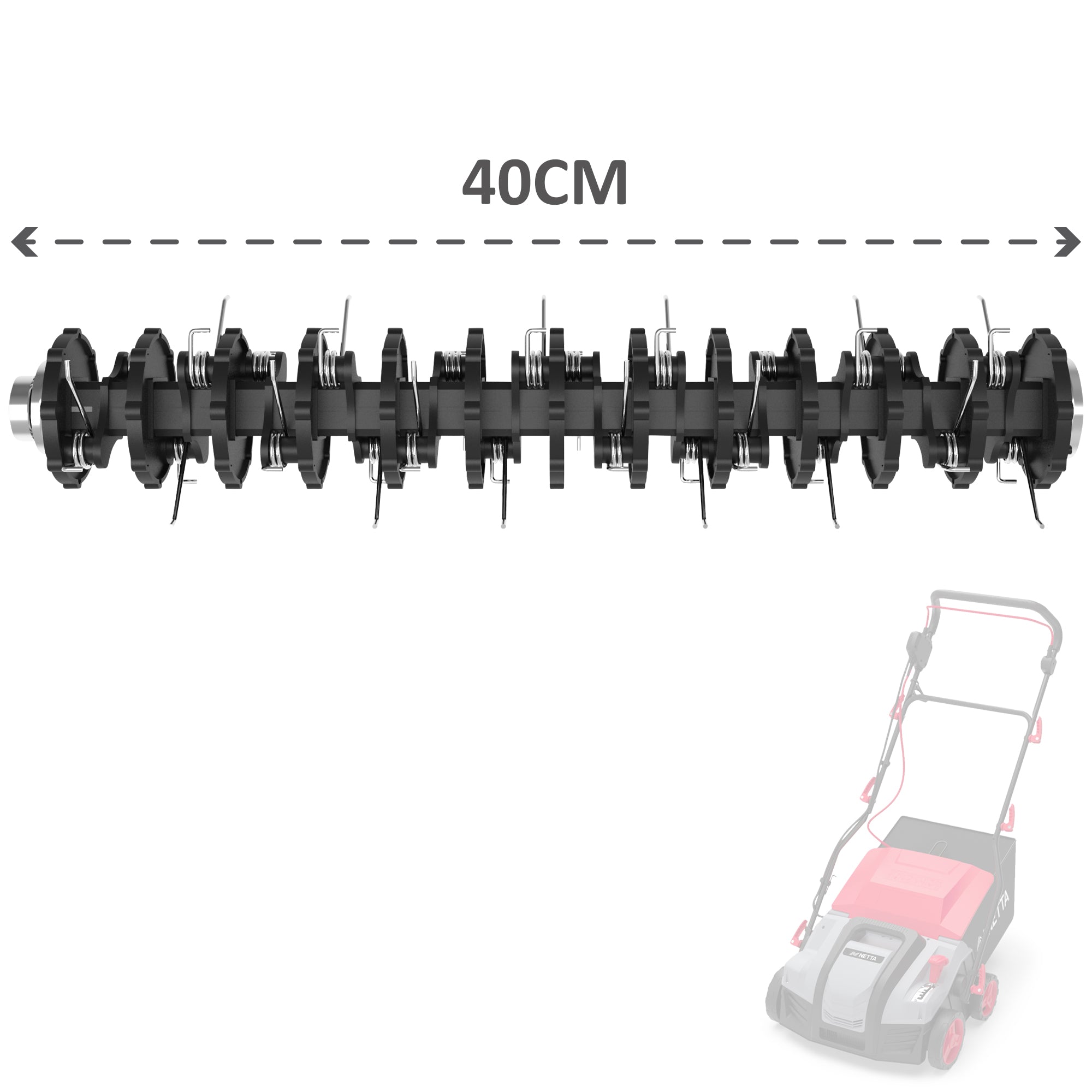 Netta Replacement Scarifier & Aerator Roller