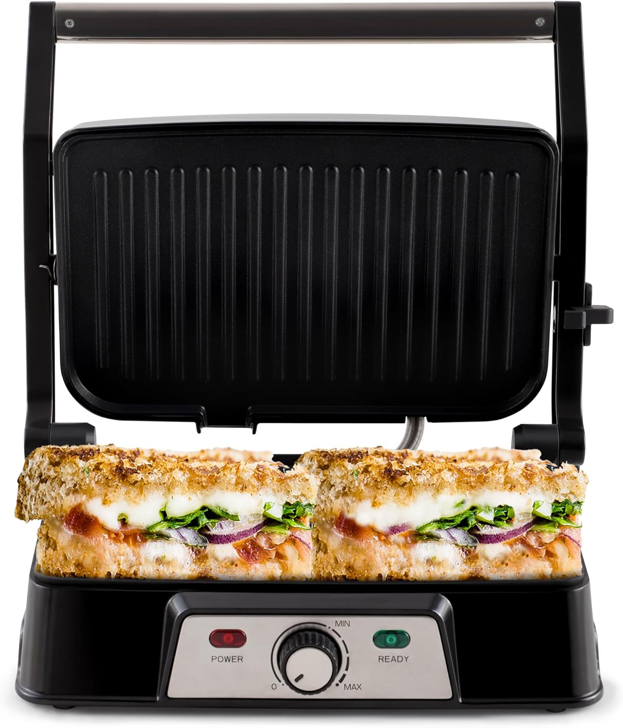 NETTA 1500W 2-Slice Panini Maker & Health Grill