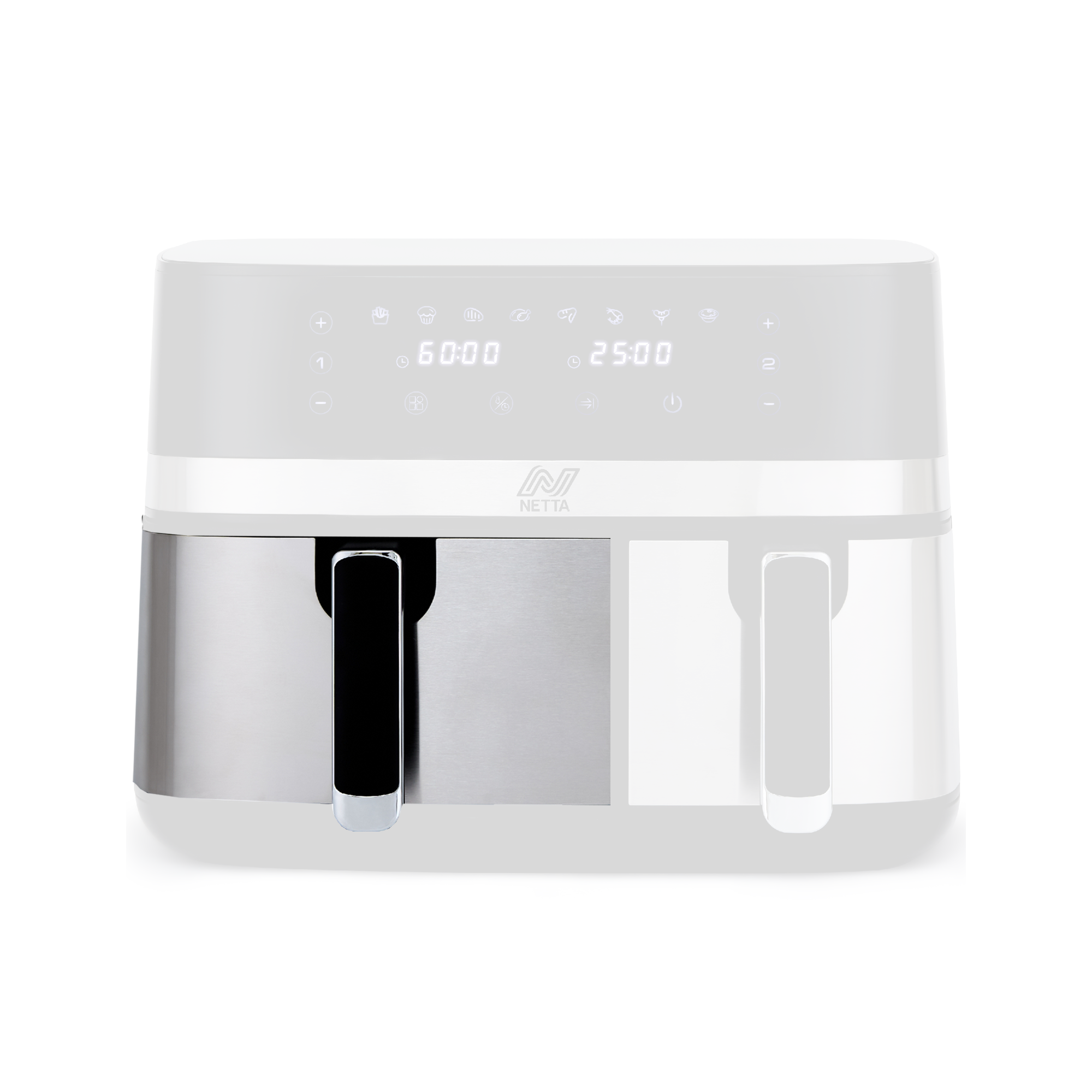 Replacement Baskets For NETTA 9L Dual Air Fryer