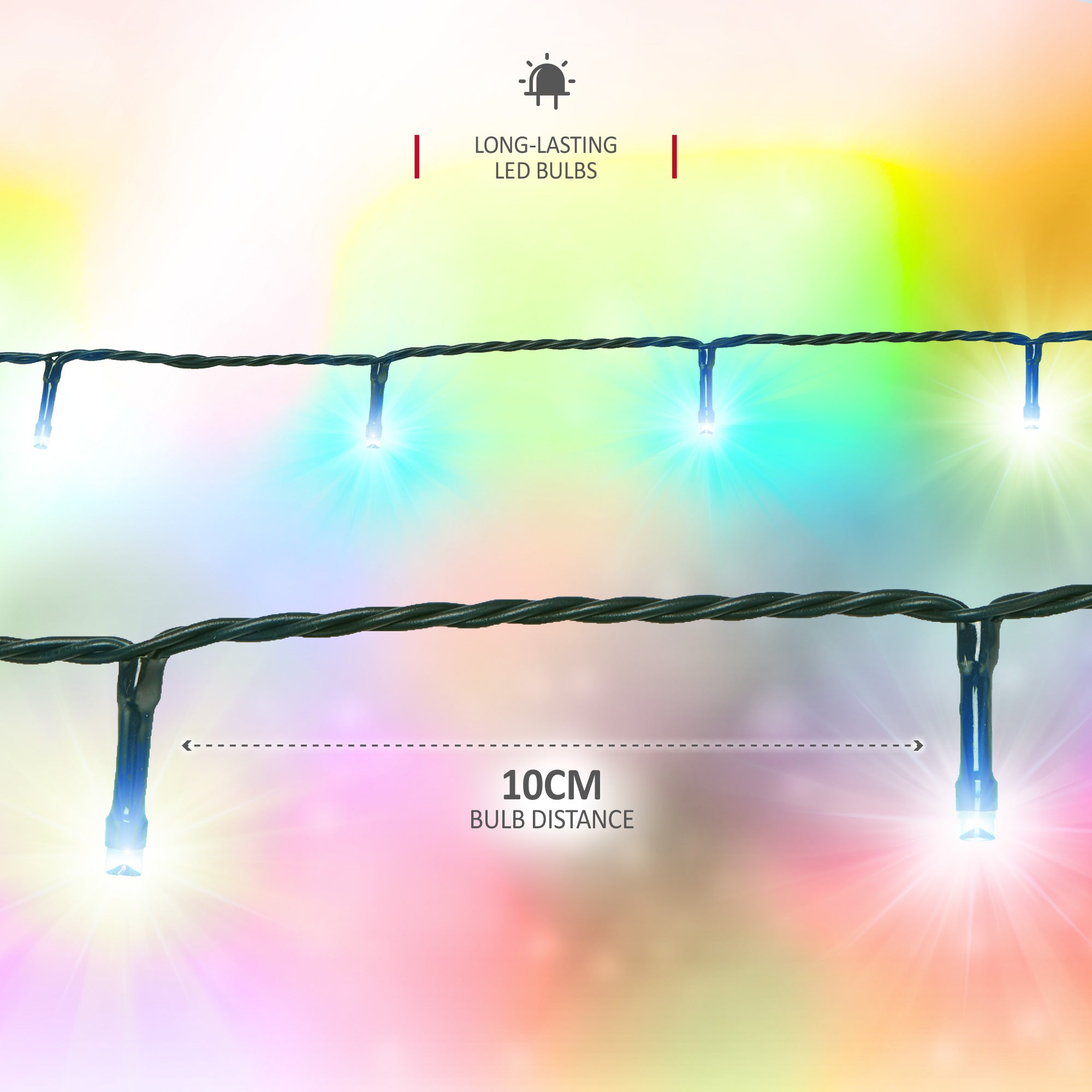 NETTA LED Fairy String Lights Outdoor and Indoor Plug In