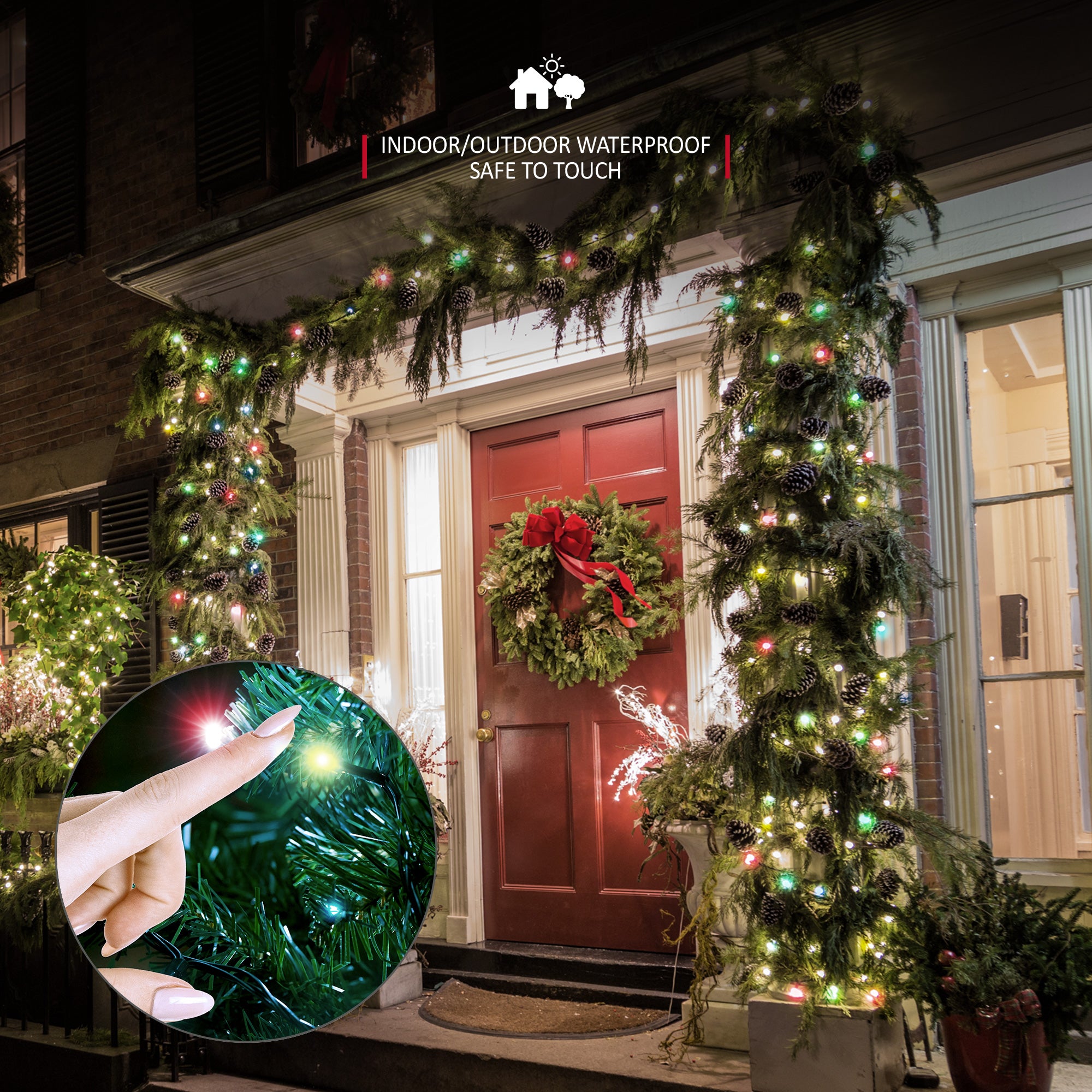 NETTA Christmas Fairy String Lights LED Outdoor & Indoor