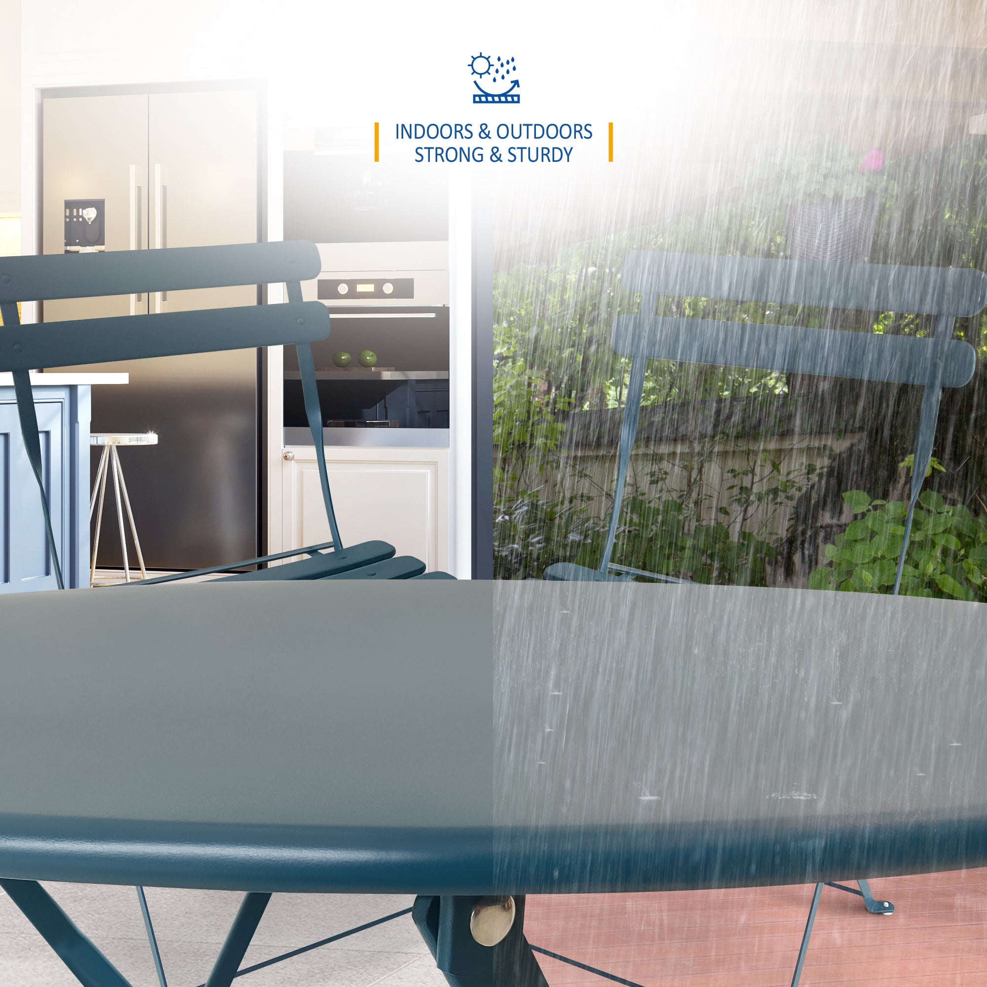 SUNMER Bistro Table & Chairs Set