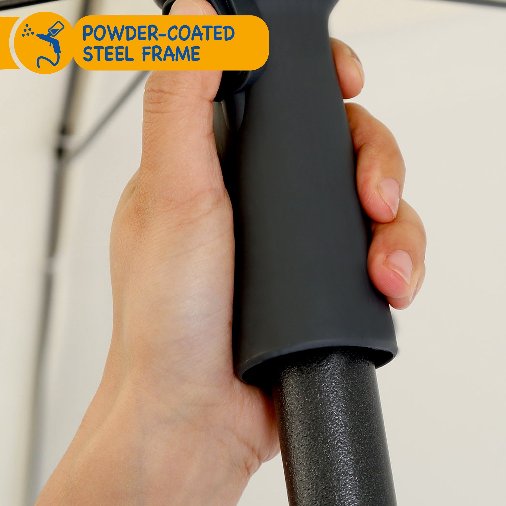 SUNMER 2M Parasol with Tilt, UV Light Protection, Easy to Open and Close, Water Resistant