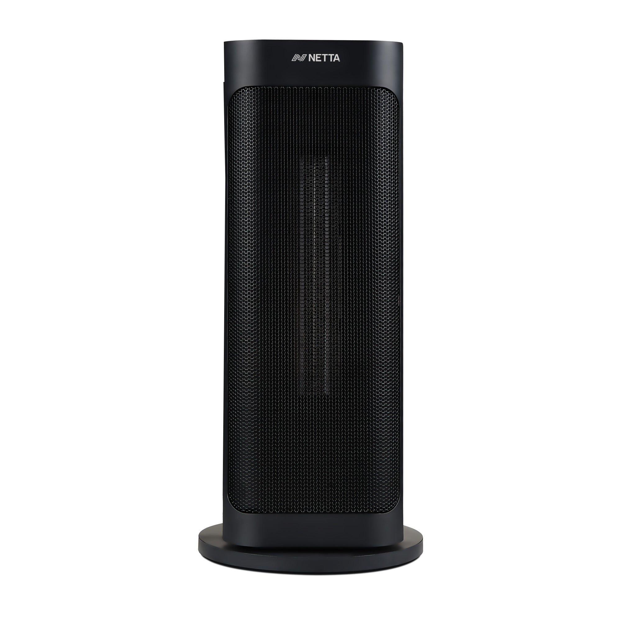 2000W Fast Heating Ceramic Portable Tower Heater with Timer & Remote Control - Black