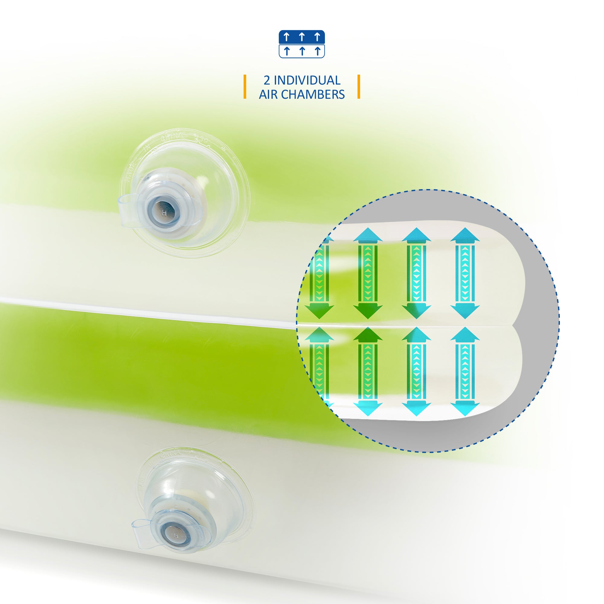 SUNMER Large 8.5ft Inflatable Family Paddling Pool - 780L Capacity