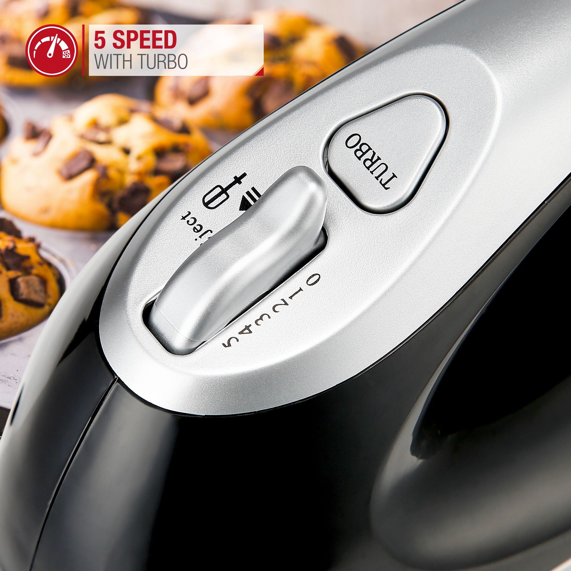 NETTA 300W 2 in 1 Stand Mixer - Black