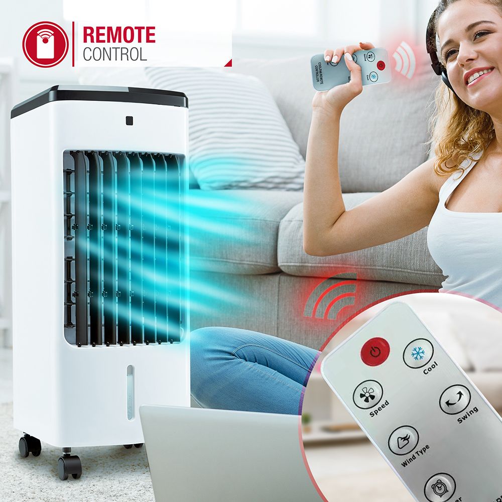 4L Air Cooler with 12 Hour Timer and Remote