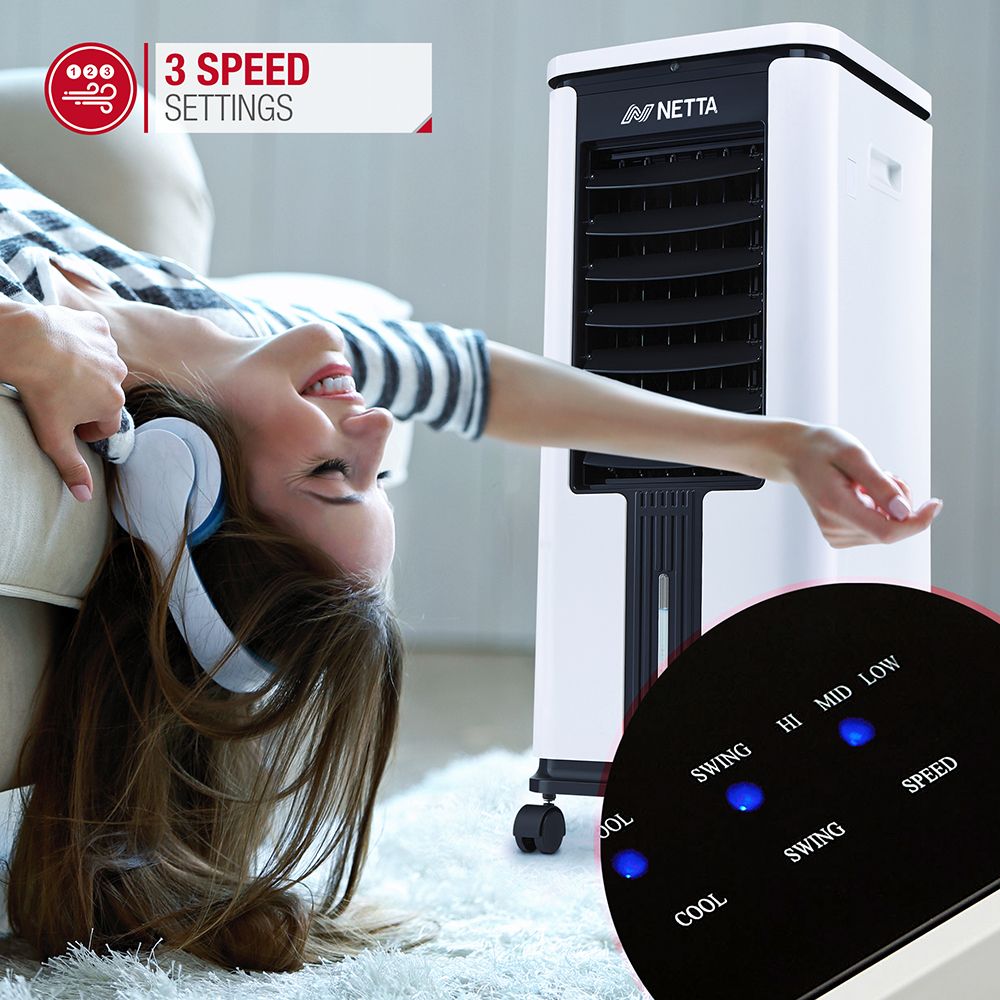 7L Air Cooler with 12 Hour Timer and Remote