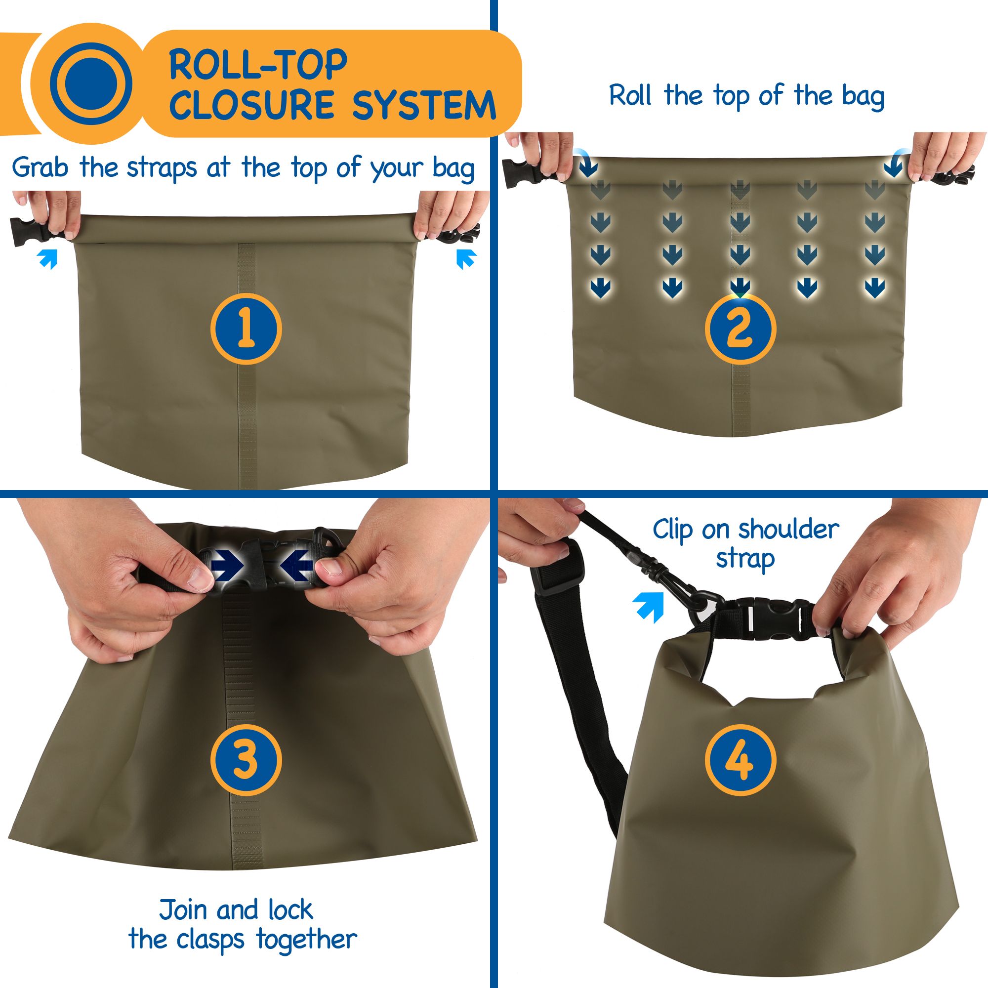 SUNMER Dry Bags With Waterproof Phone Case