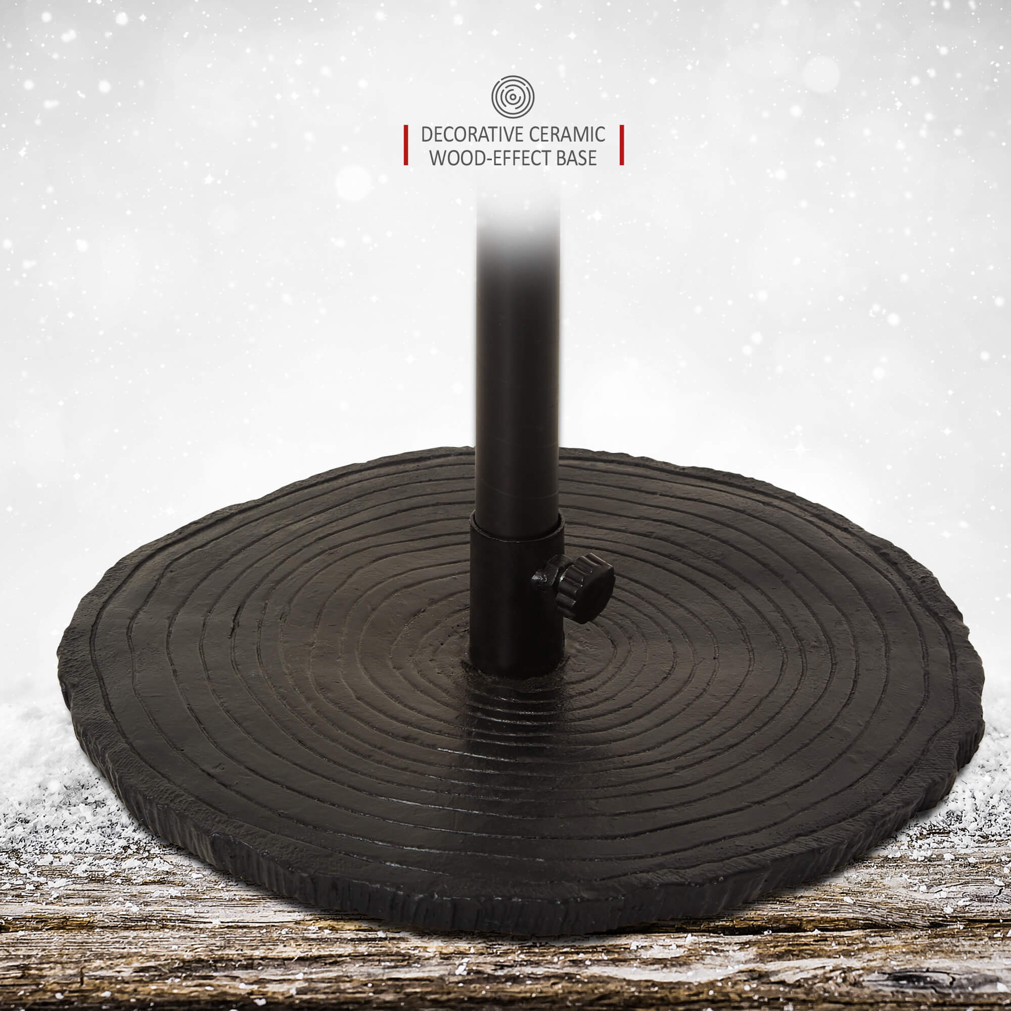 VeryMerry Micro Dot Birch Pre-Lit Christmas Tree with 900 LED Warm White Lights - Black