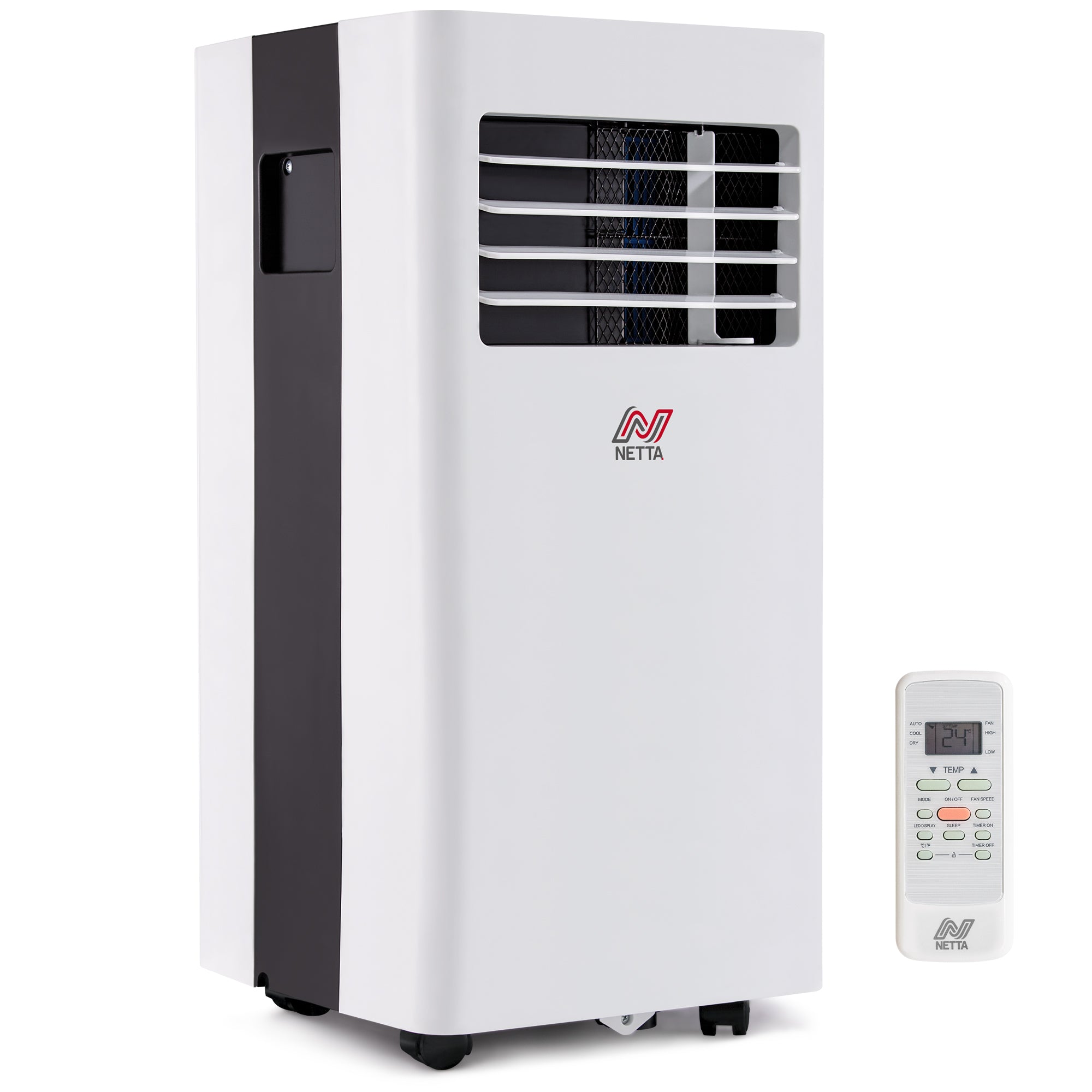 NETTA Portable Air Conditioner 8000BTU Air Con Unit for Rooms up to 20sqm