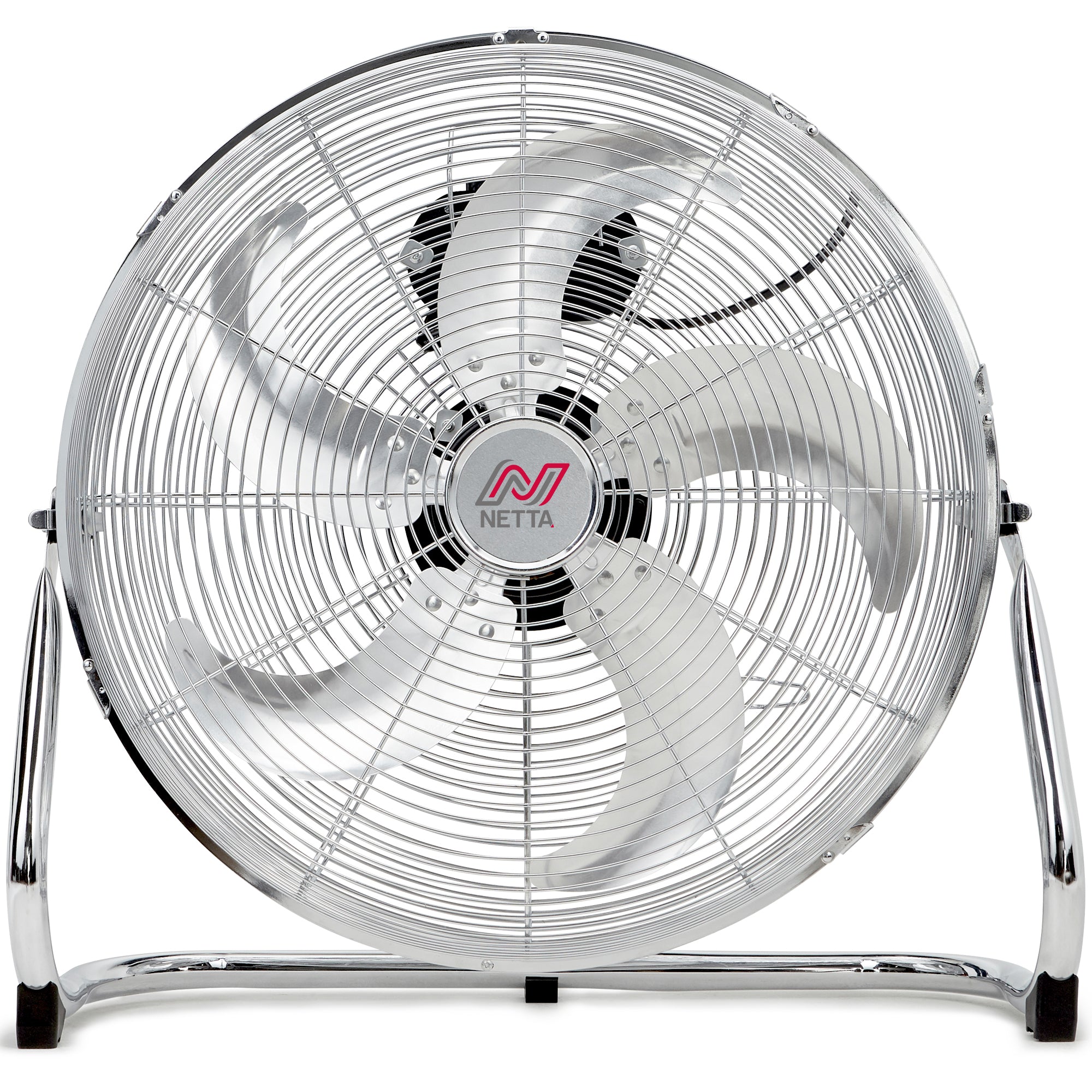 NETTA 18 Inch Gym Floor Fan - Chrome