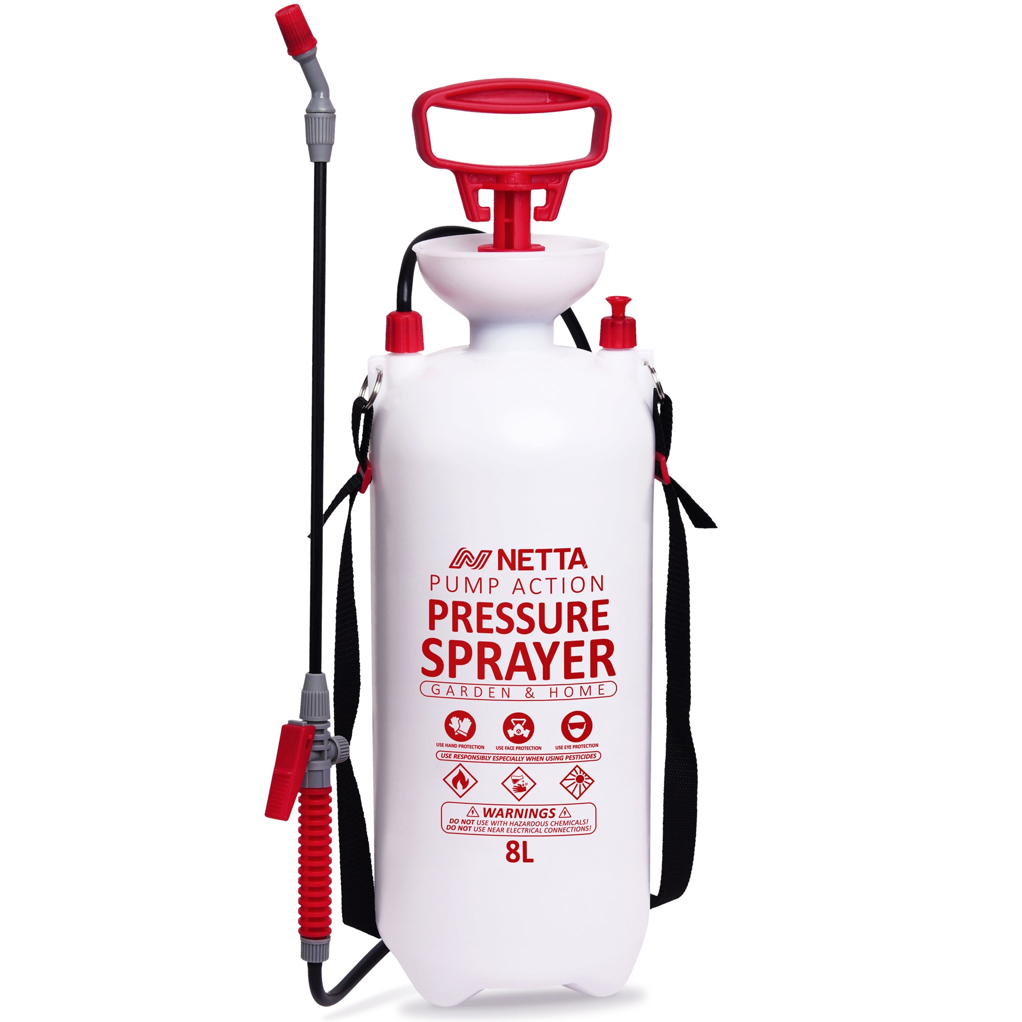 NETTA Pressure Sprayer with Adjustable Lance Nozzle