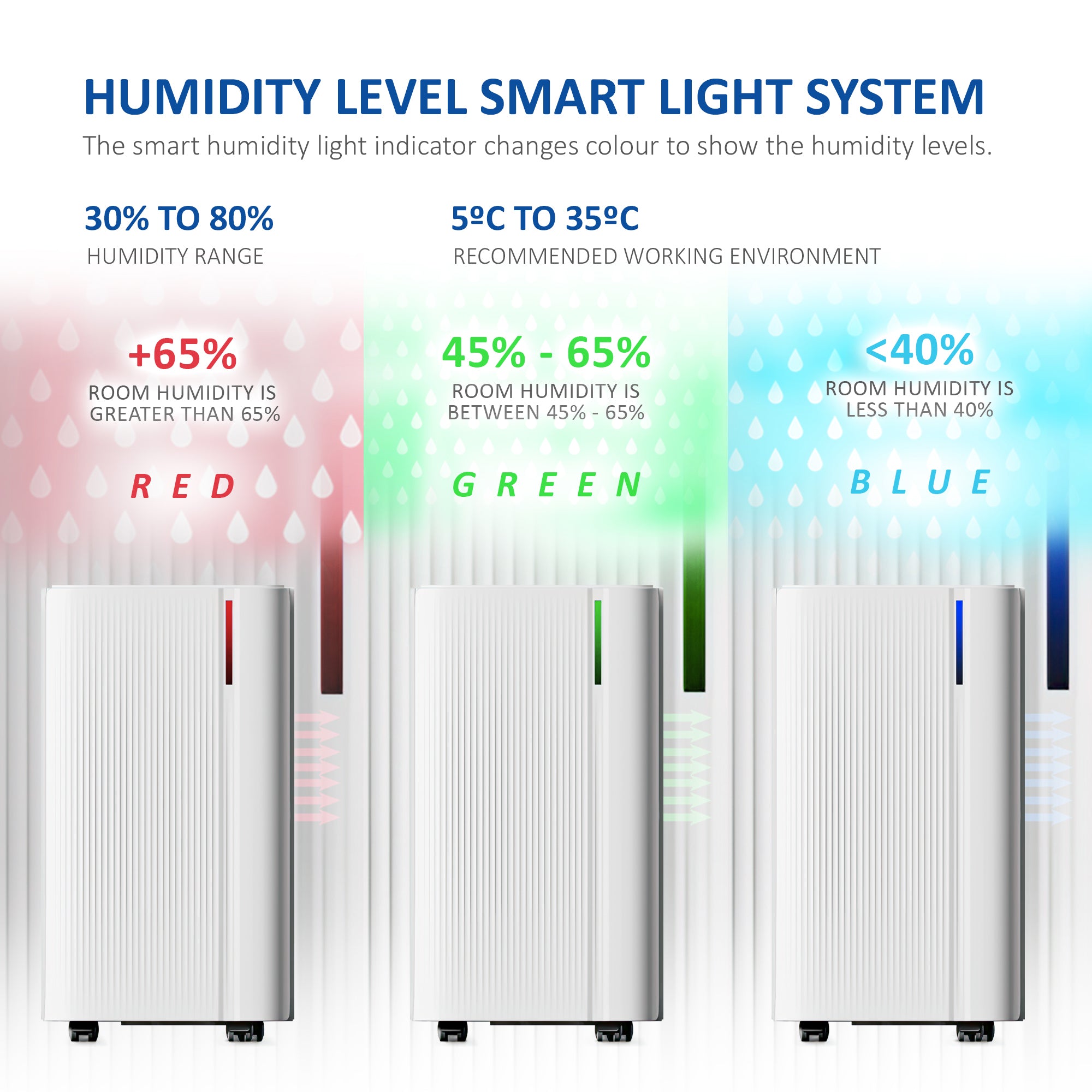 NETTA Quiet Dehumidifier, Poweful Mould Remover & Laundry Drying with 24-Hour Timer and Sleep Mode for Damp, Mould and Condensation