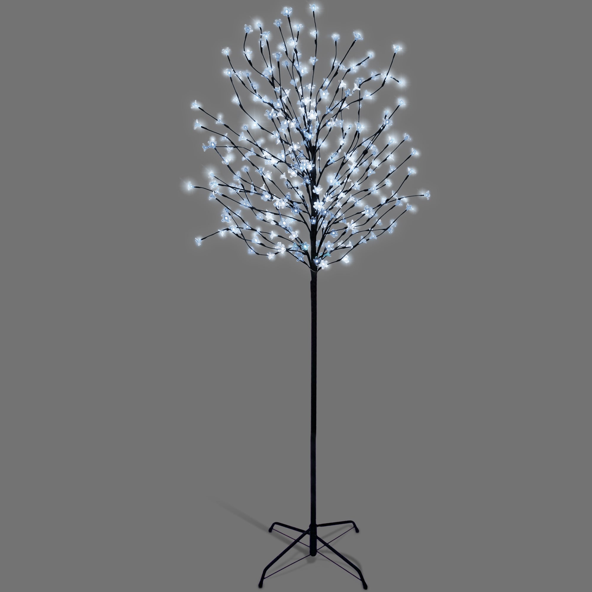 NETTA LED Cherry Blossom Tree, Pre-Lit Lights, Auto-Off Timer and 8 Lighting Modes, 3M Power Cable, Suitable for Indoor and Outdoor Use