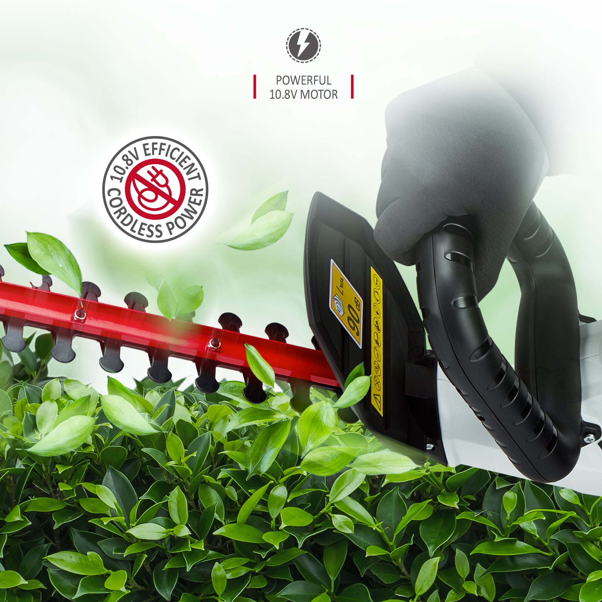 NETTA 10.8V Cordless Hedge Trimmer