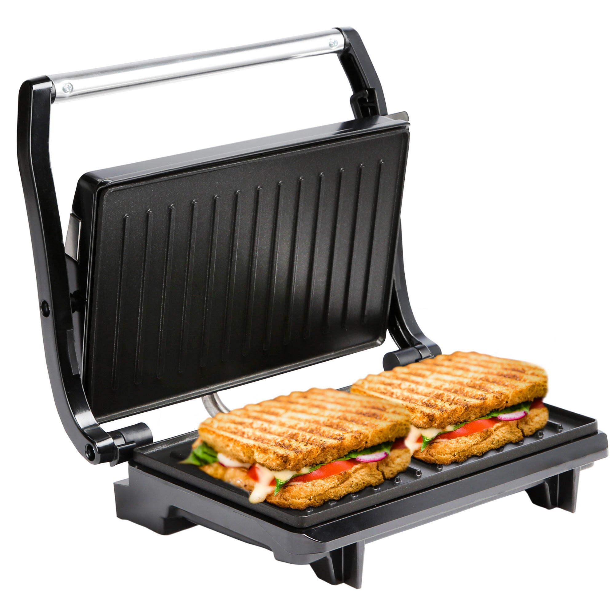 NETTA 700W 2-Slice Panini Sandwich Toastie Maker