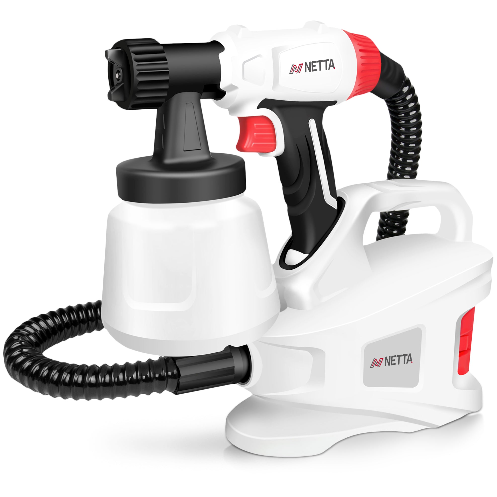 NETTA 700W Paint Spray Gun with Stand - 900ml Capacity