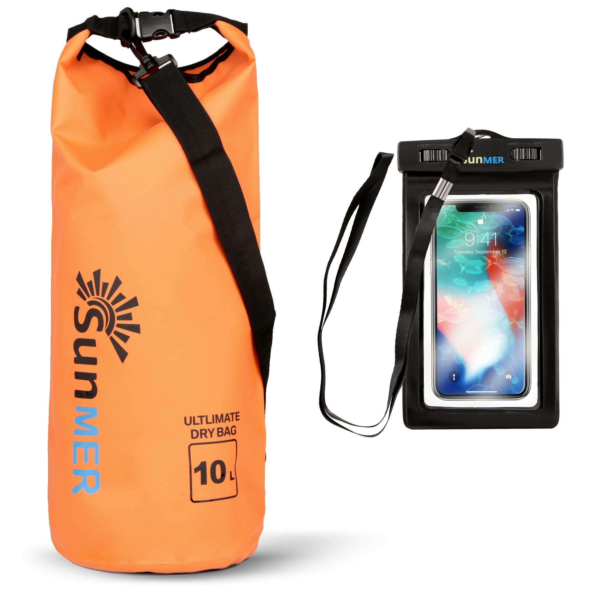 SUNMER Dry Bags With Waterproof Phone Case