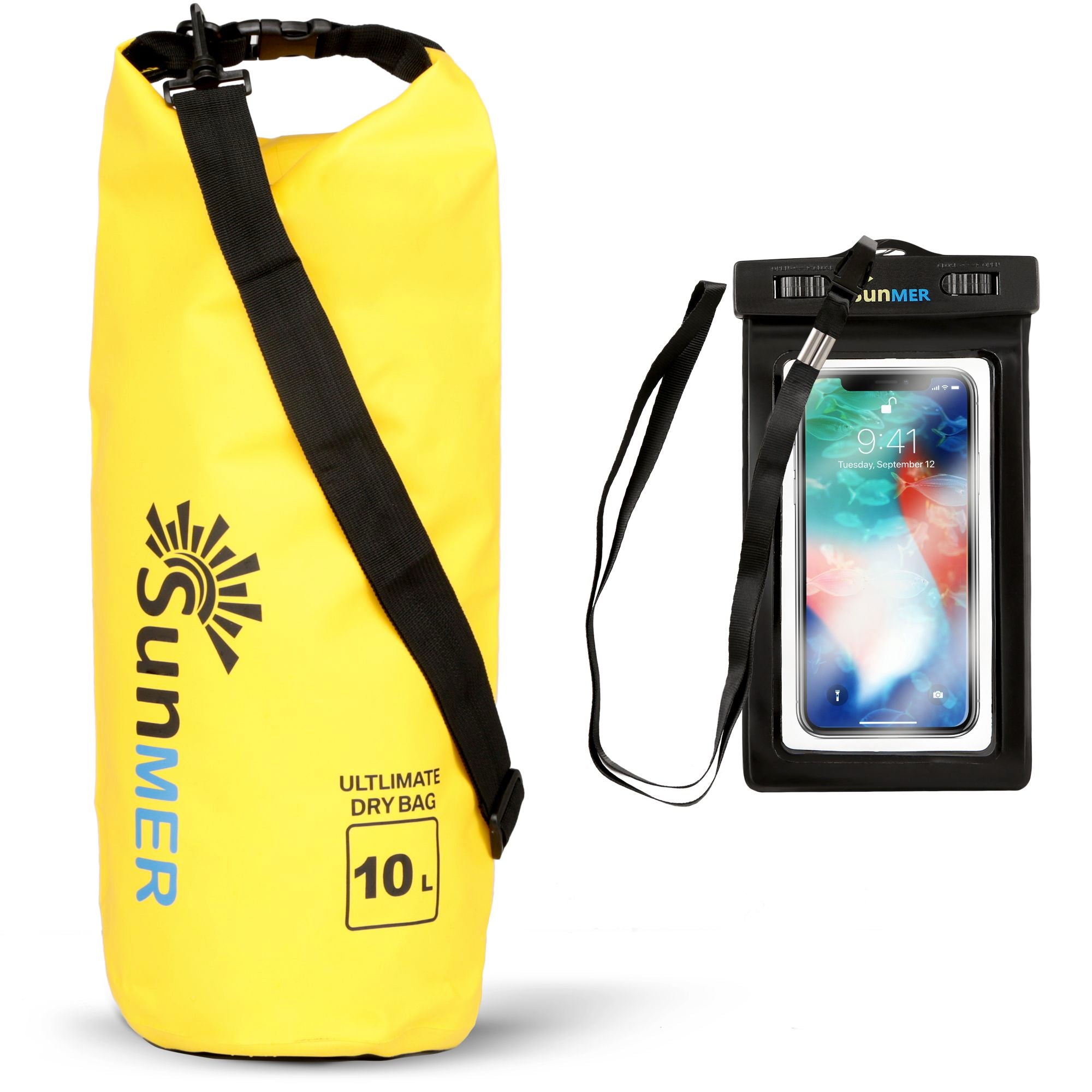 SUNMER Dry Bags With Waterproof Phone Case