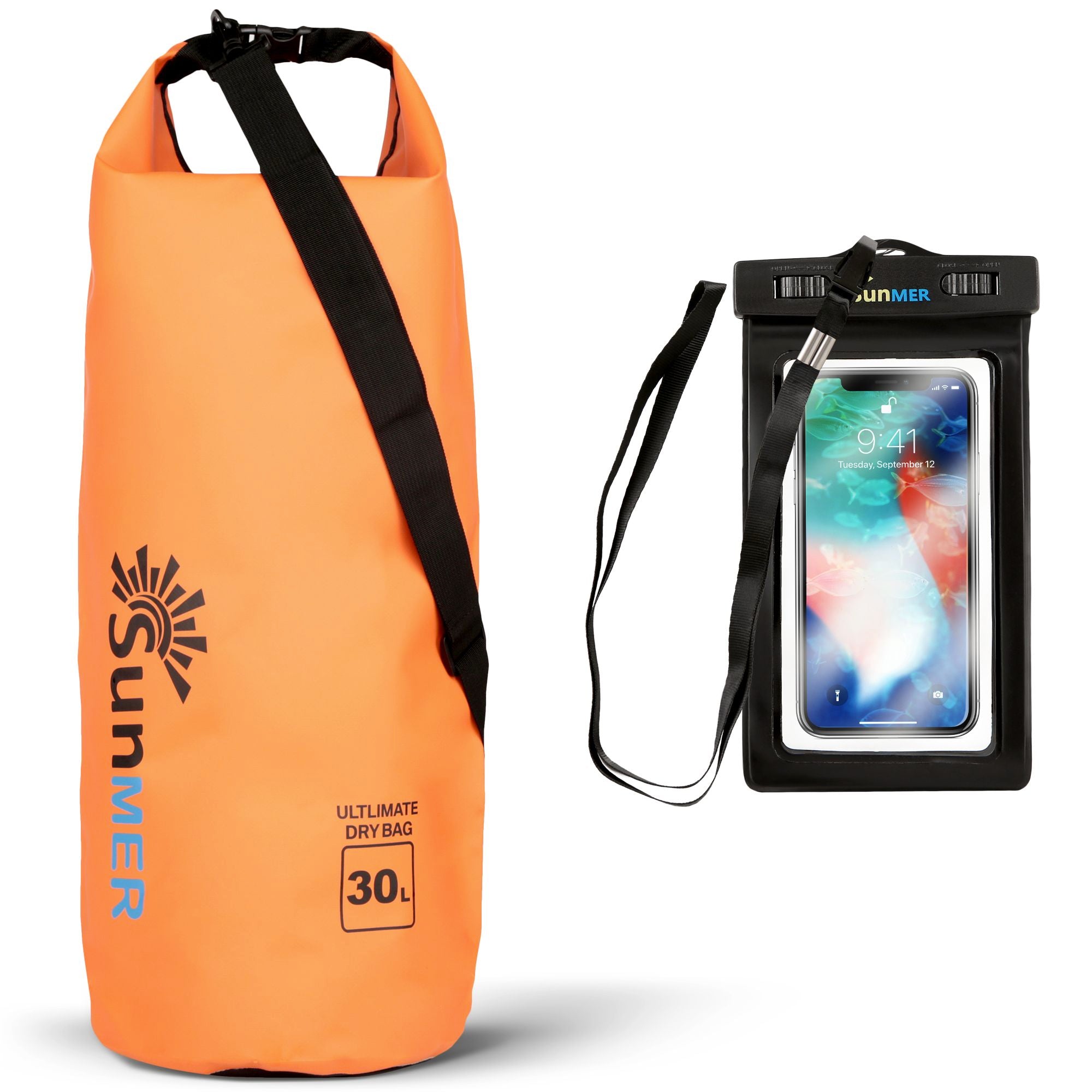 SUNMER Dry Bags With Waterproof Phone Case