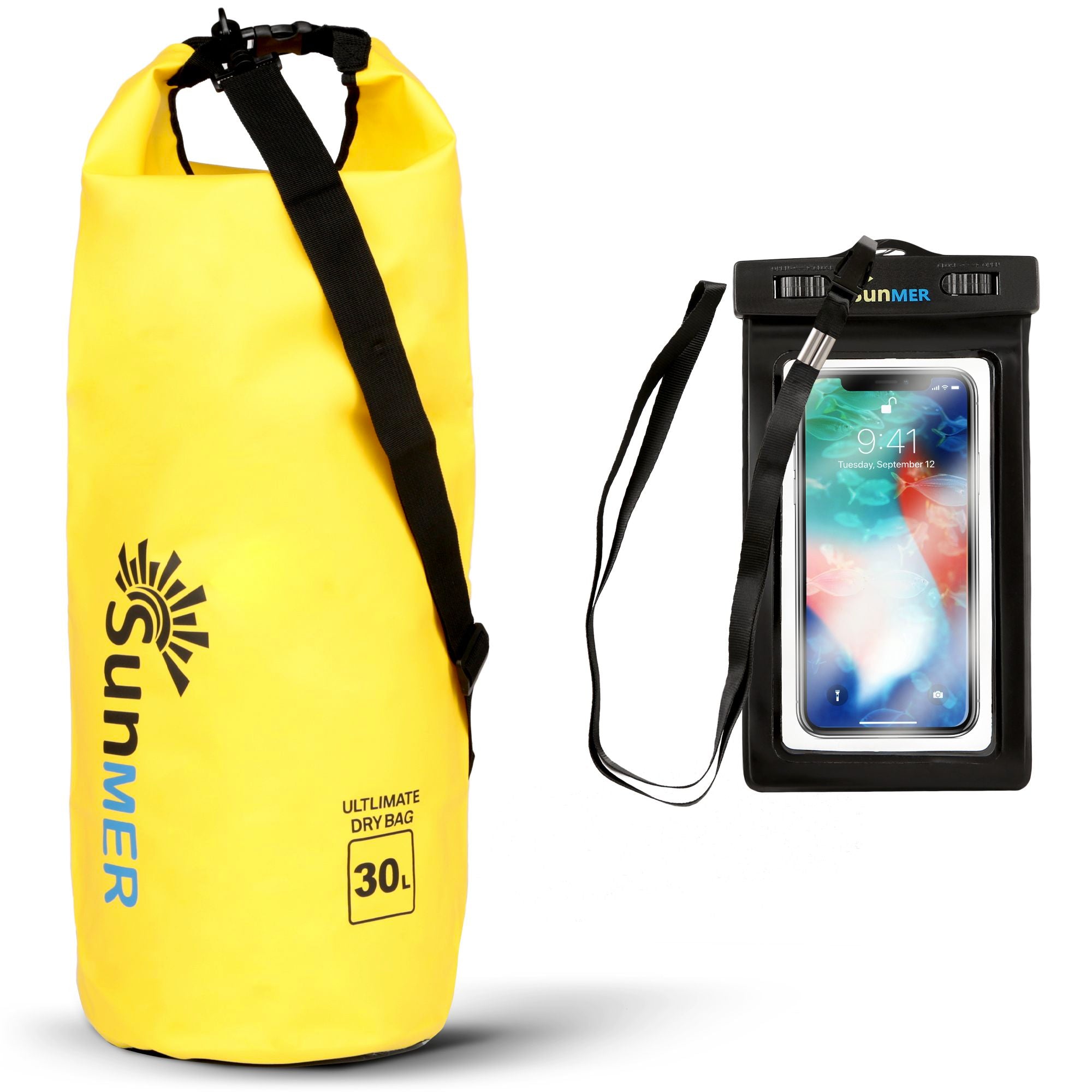 SUNMER Dry Bags With Waterproof Phone Case