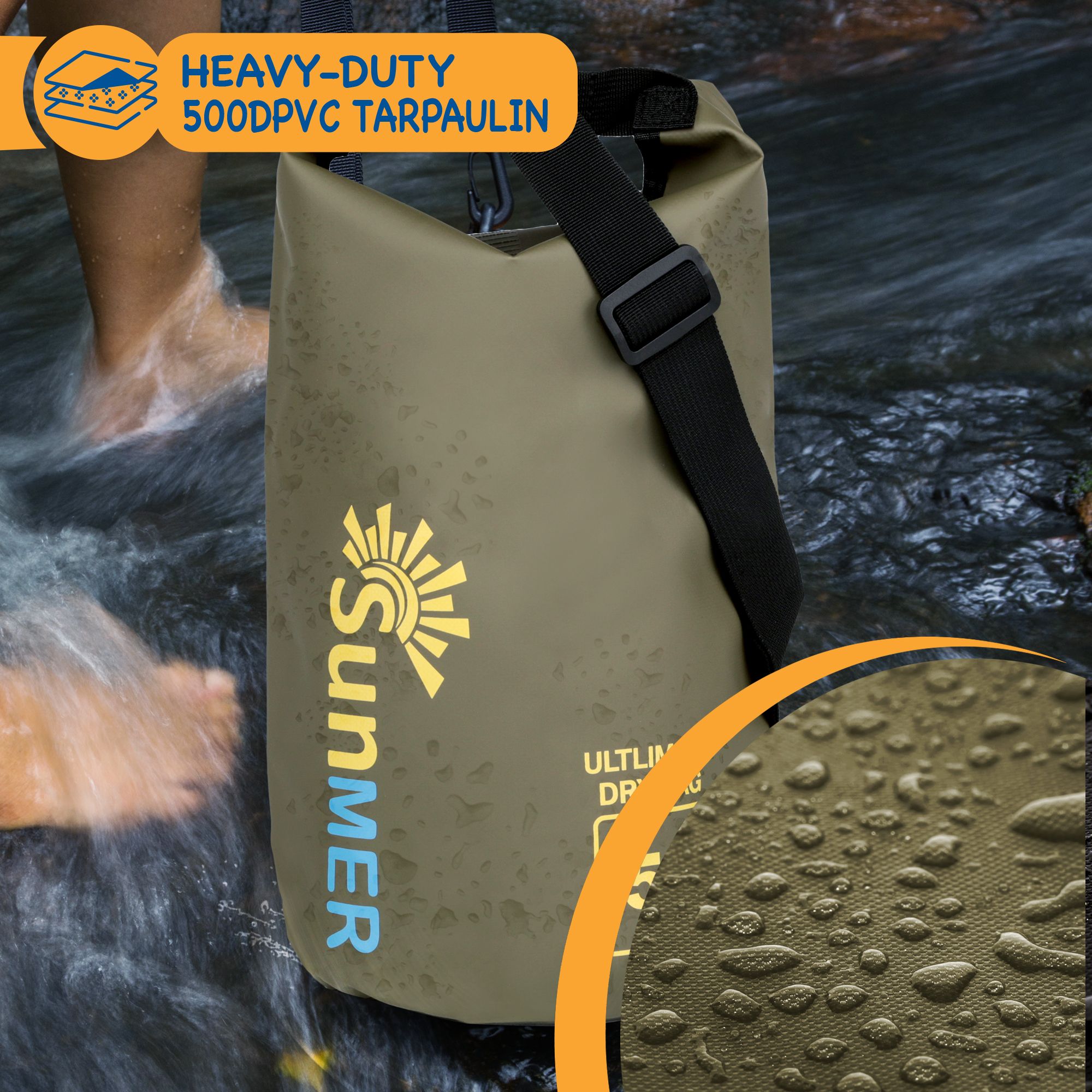 SUNMER Dry Bags With Waterproof Phone Case