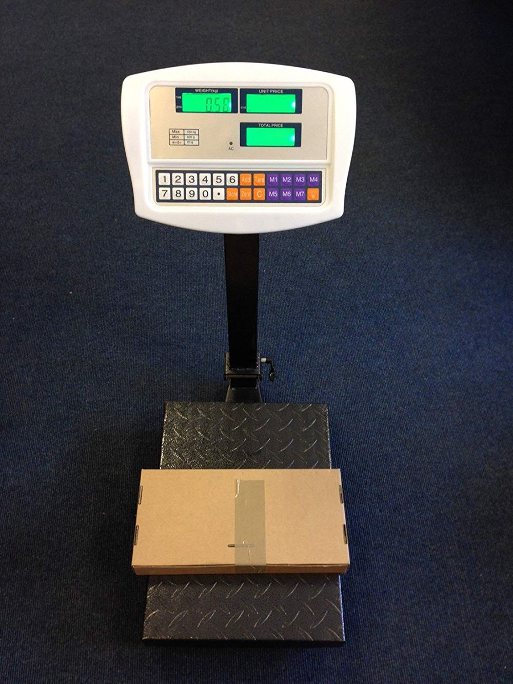 NETTA 100KG Industrial Platform Parcel Scales Platform 30cm x 40cm