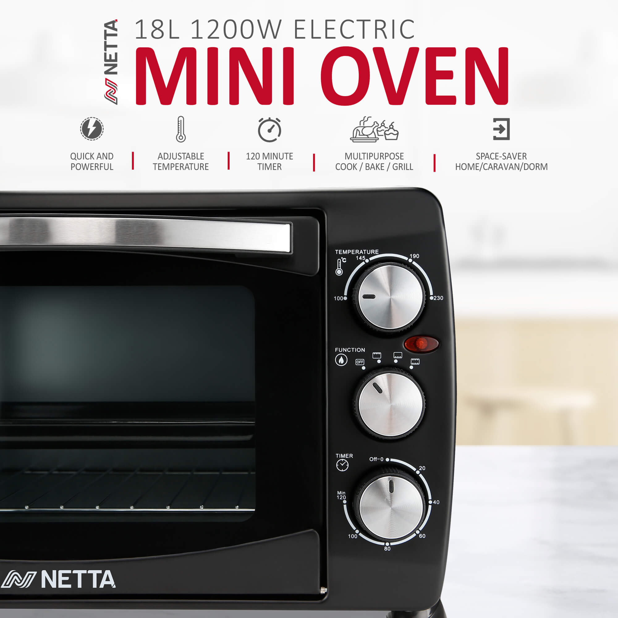 NETTA 18L Mini Oven