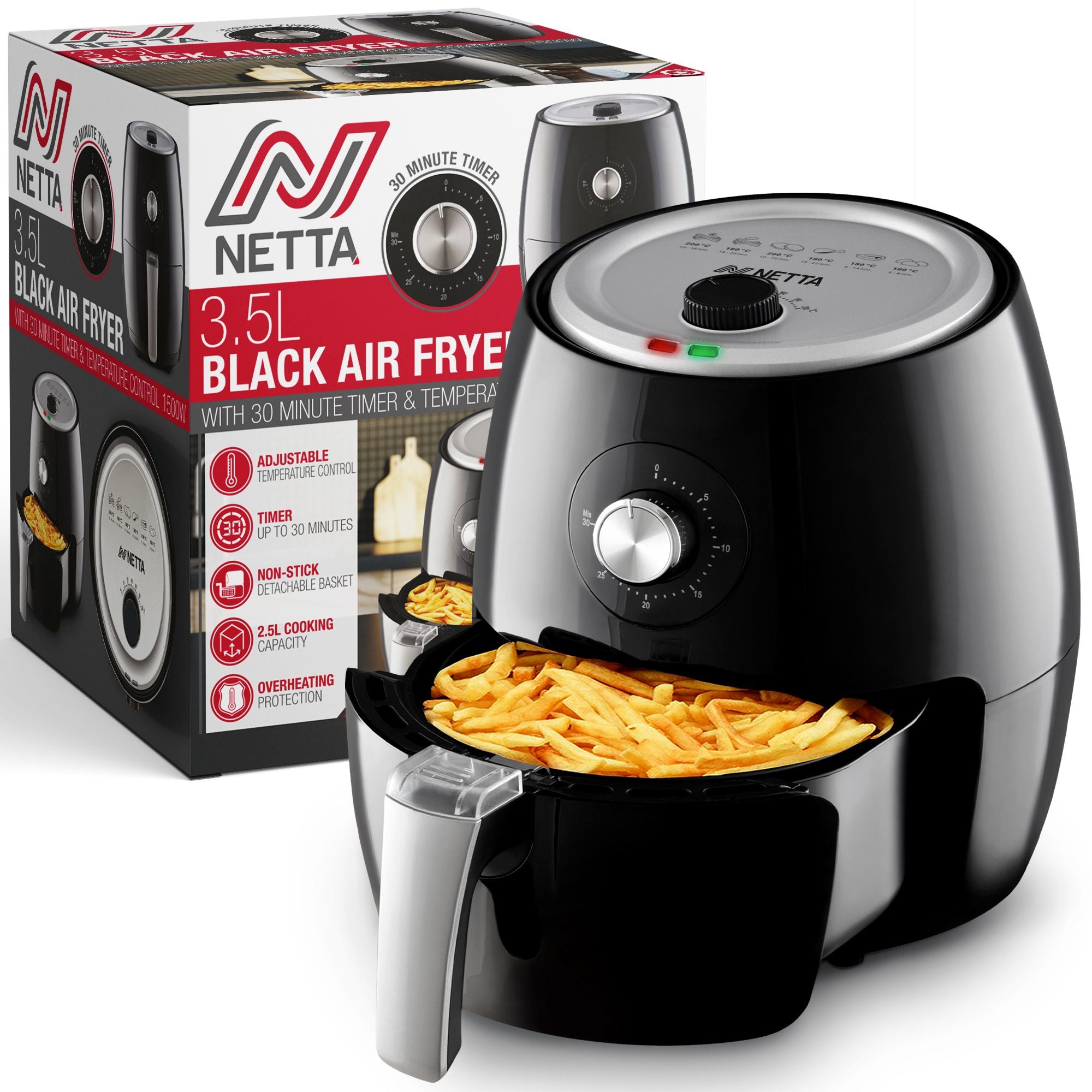 NETTA 3.5L Air Fryer