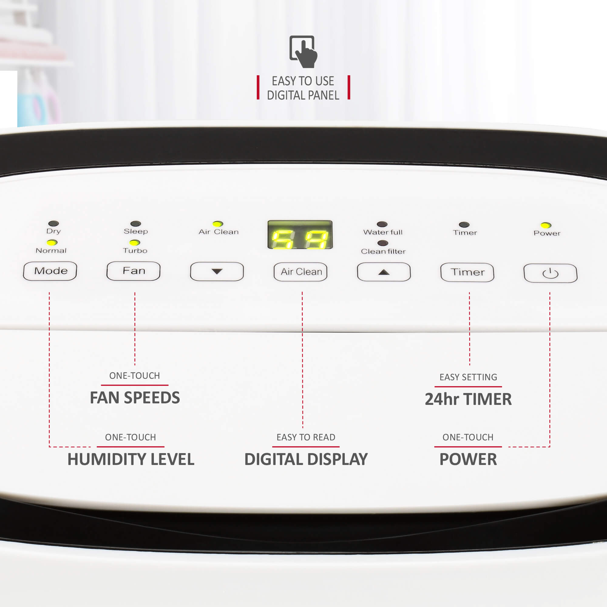 20L Portable Dehumidifier