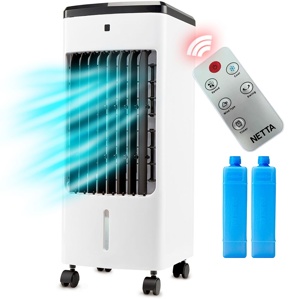 4L Air Cooler with 12 Hour Timer and Remote