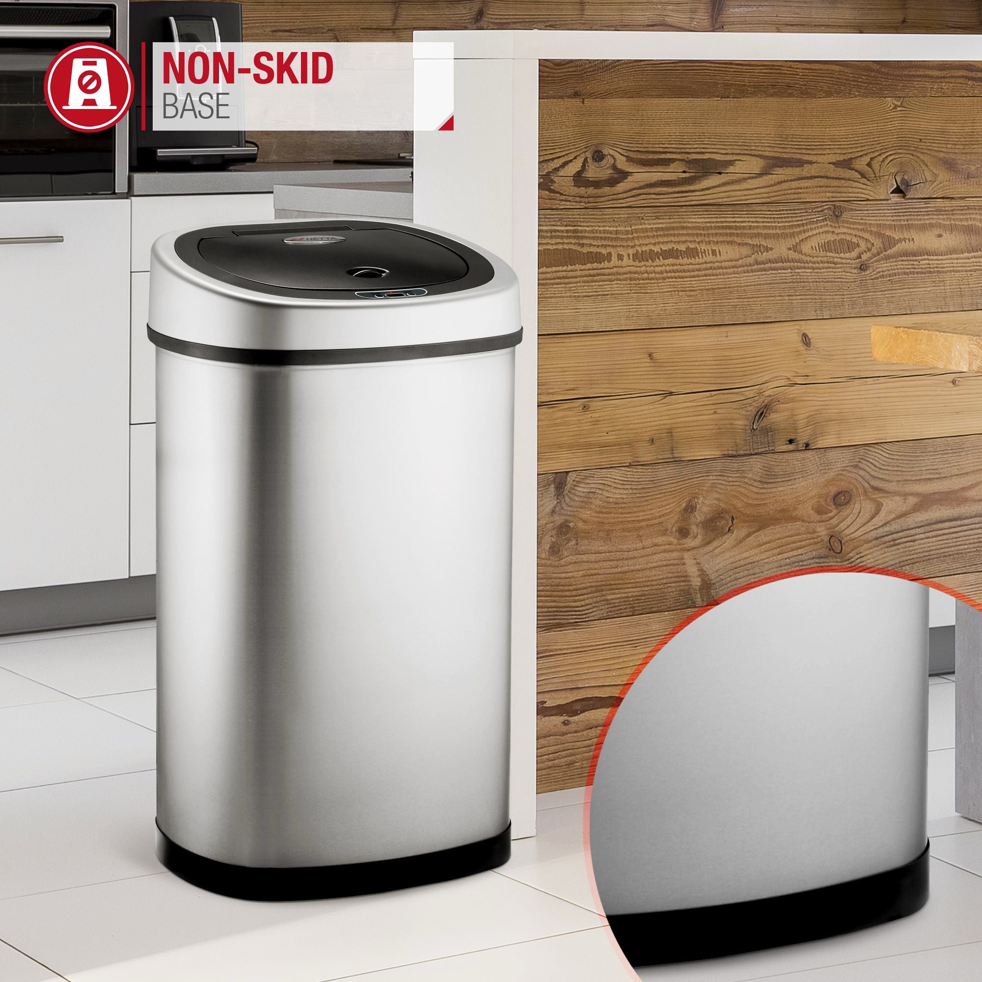 NETTA Sensor Bin - Stainless Steel - 50L